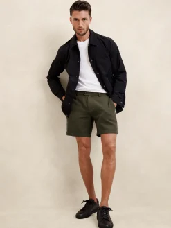 7" Linen-Blend Short
