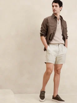 5" Summerweight Pull-On Chino Short