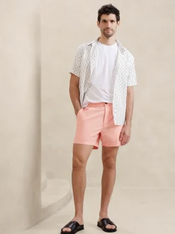 5" Summerweight Pull-On Chino Short