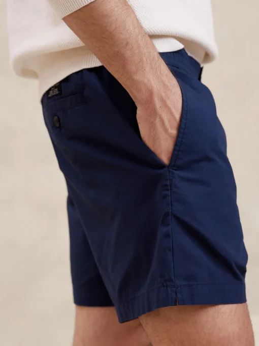 5" Summerweight Pull-On Chino Short