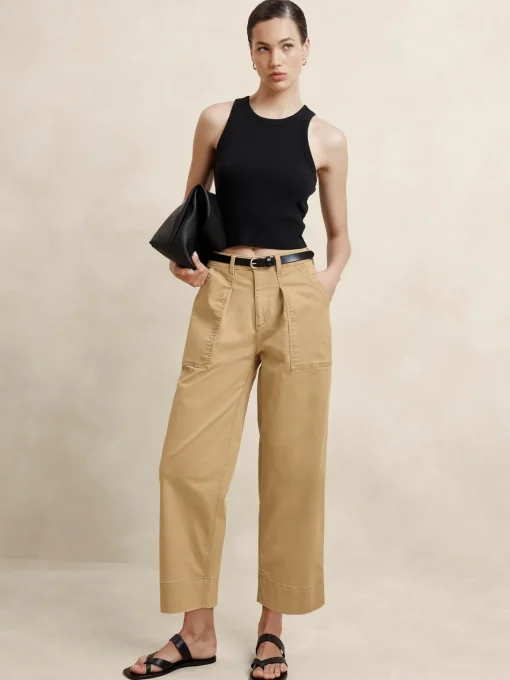 Authentic Chino Barrel Pant
