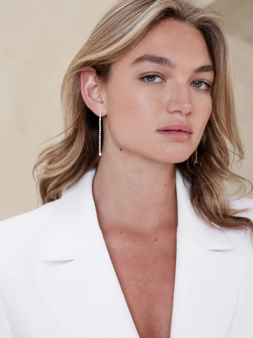 Bar Pave Earrings Multipack