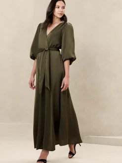 Blouson Maxi Dress