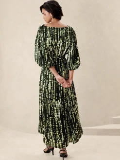 Blouson Maxi Dress