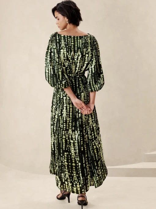 Blouson Maxi Dress
