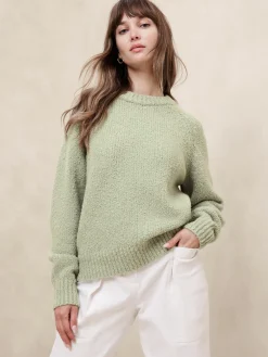 Boucle Pullover Sweater