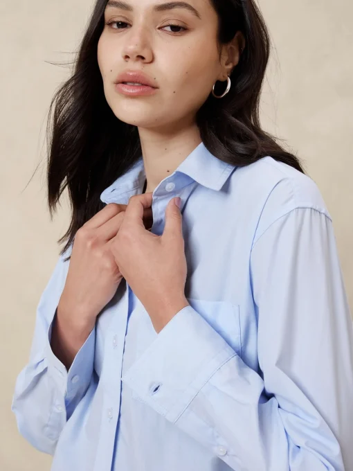 Boxy Button-Down Shirt