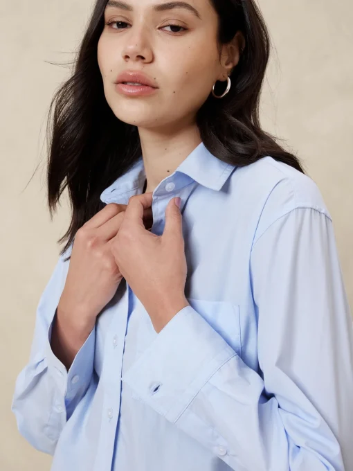 Boxy Button-Down Shirt