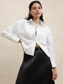 Boxy Button-Down Shirt