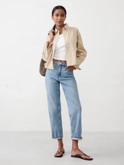 Boxy Button-Down Shirt