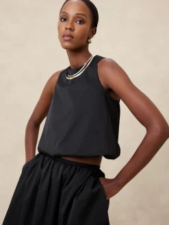 Bubble-Hem Top