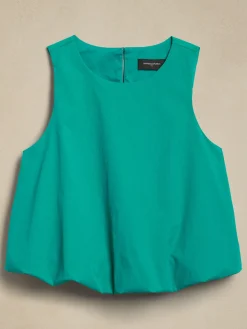 Bubble-Hem Top