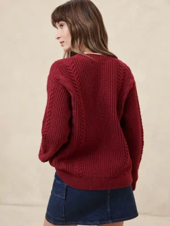 Cable Cardigan