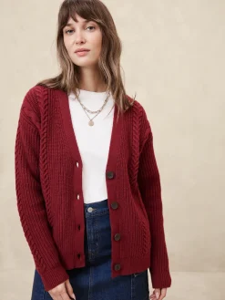 Cable Cardigan