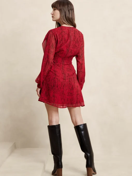 Chiffon Mini Dress