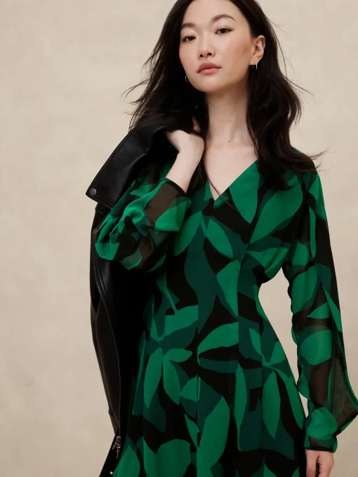 Chiffon Mini Dress