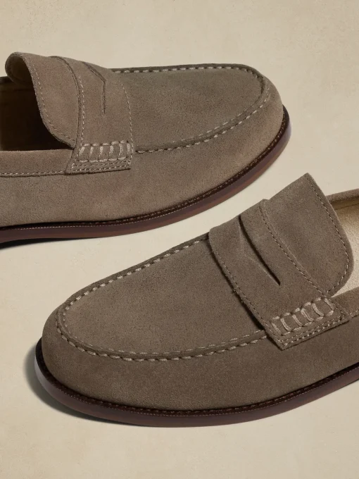 Classic Suede Penny Loafer