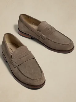 Classic Suede Penny Loafer