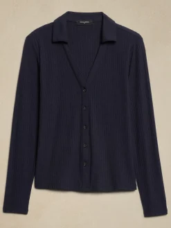 Collared Drop Needle Shirt