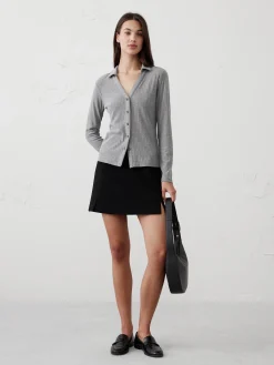 Collared Drop Needle Shirt