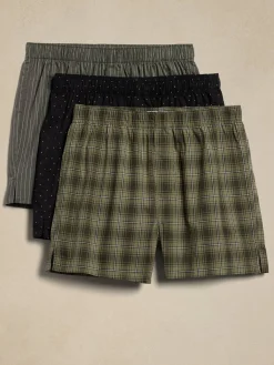 Cotton Boxers (3 Pack)