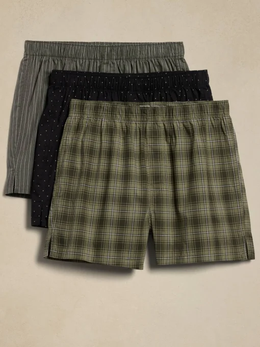 Cotton Boxers (3 Pack)