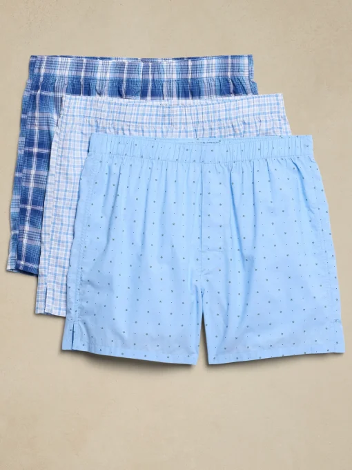 Cotton Boxers (3 Pack)