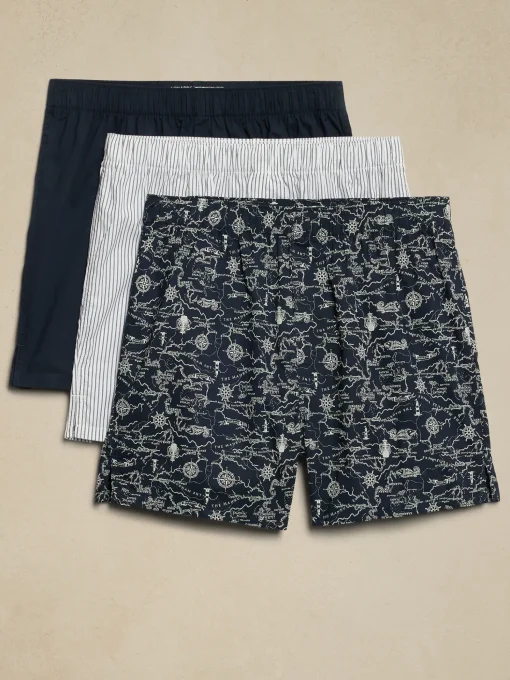 Cotton Boxers (3 Pack)