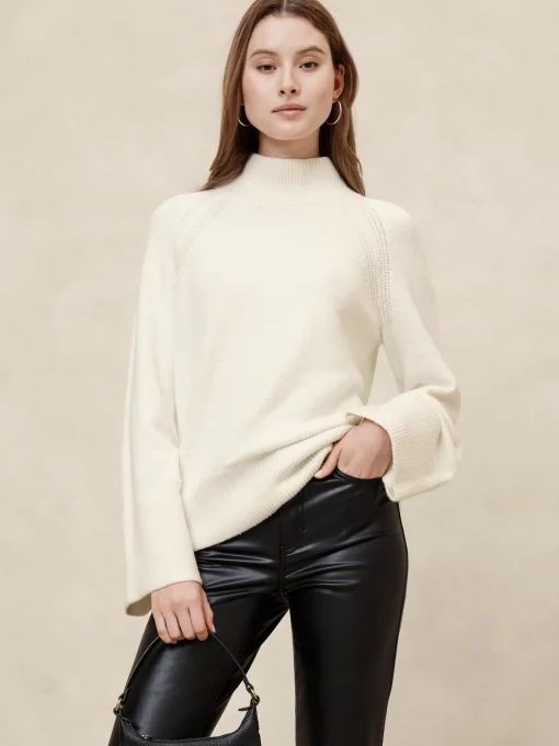 Cozy Mock-Neck Sweater