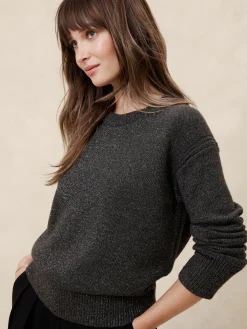 Cozy Shimmer Pullover Sweater