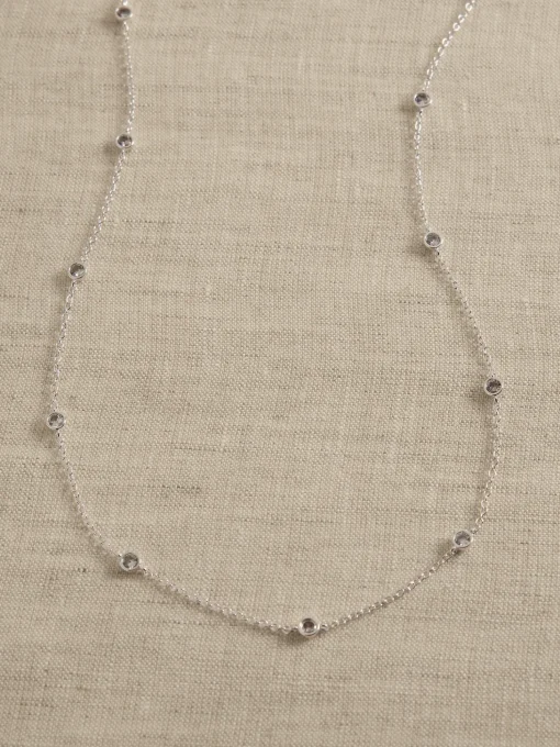 Delicate Cubic Zirconia Necklace