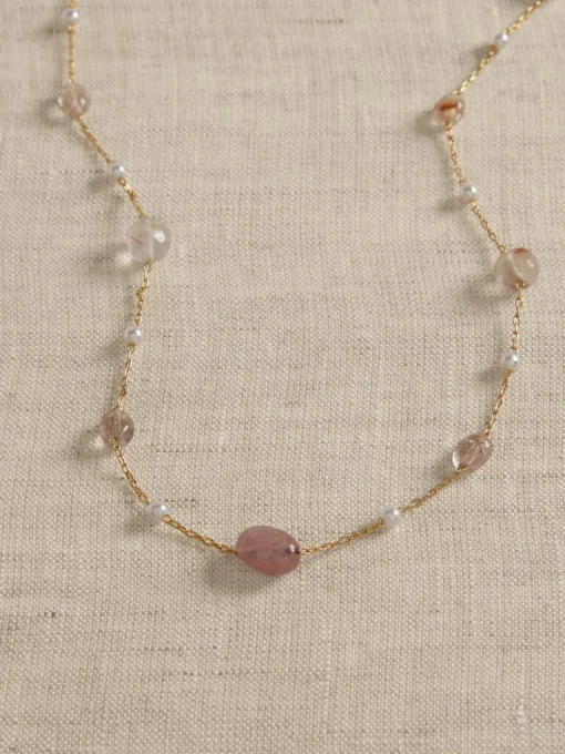 Delicate Stone Necklace