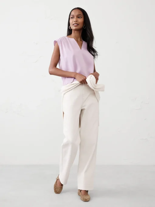 Dolman-Sleeve Blouse
