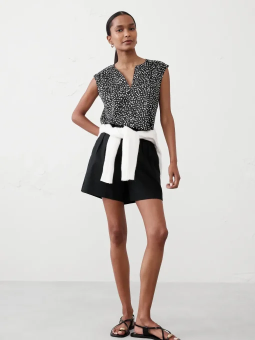 Dolman-Sleeve Blouse