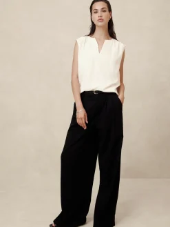 Dolman-Sleeve Blouse