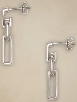 Drop Link Earrings