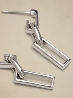 Drop Link Earrings