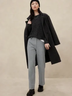 Flannel Straight Trouser