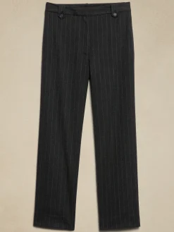 Flannel Straight Trouser