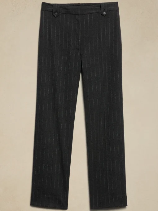 Flannel Straight Trouser