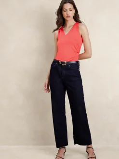 Halter Wrap-Waist Bodysuit