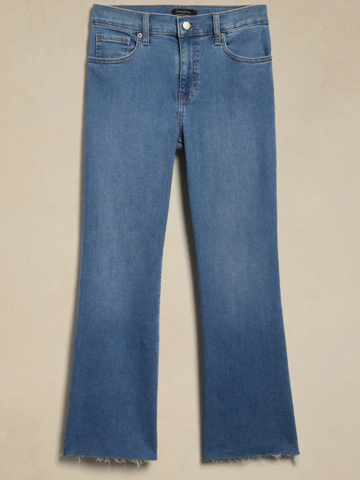 High-Rise Bootcut Cropped Jean
