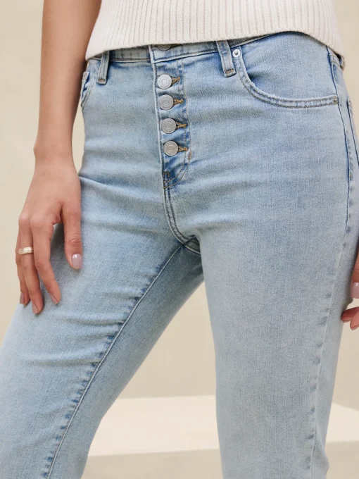 High-Rise Bootcut Cropped Jean