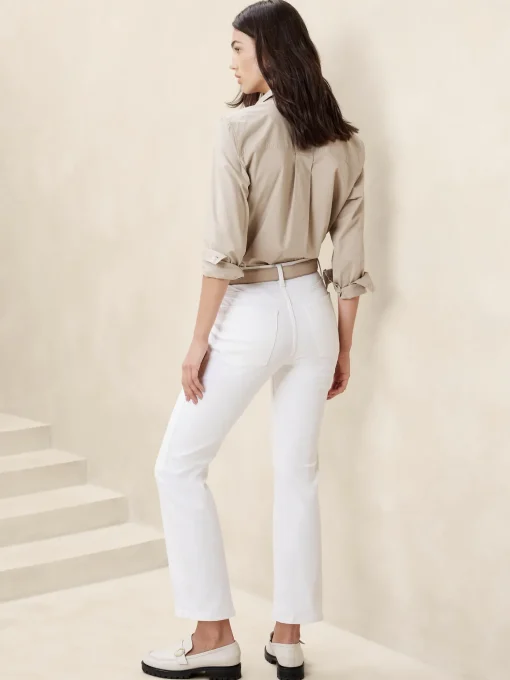 High-Rise Bootcut Cropped Jean