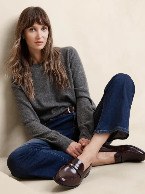 High-Rise Bootcut Cropped Jean