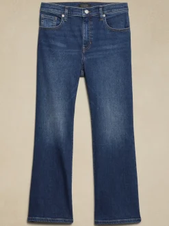 High-Rise Bootcut Cropped Jean