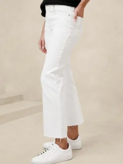 High-Rise Bootcut Cropped Jean