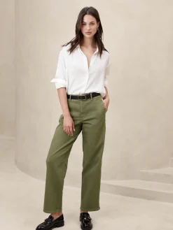 High-Rise Straight Jean