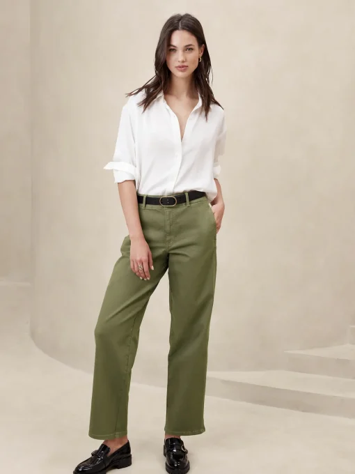 High-Rise Straight Jean