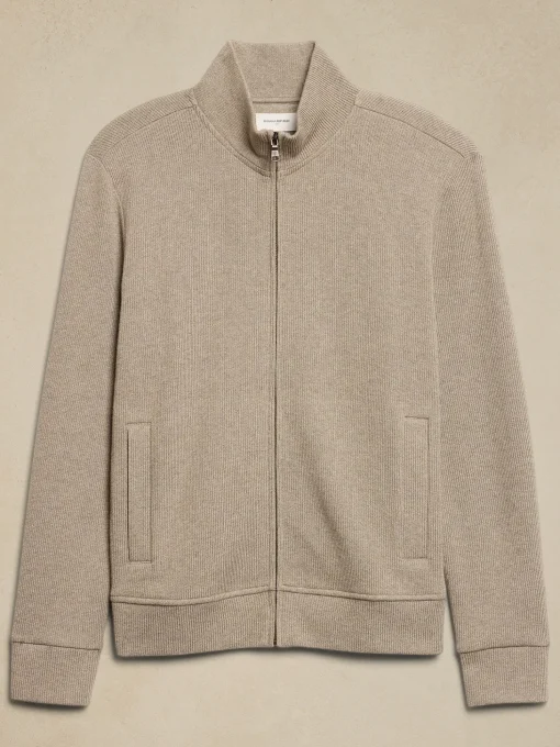 Knit Full Zip Jacket